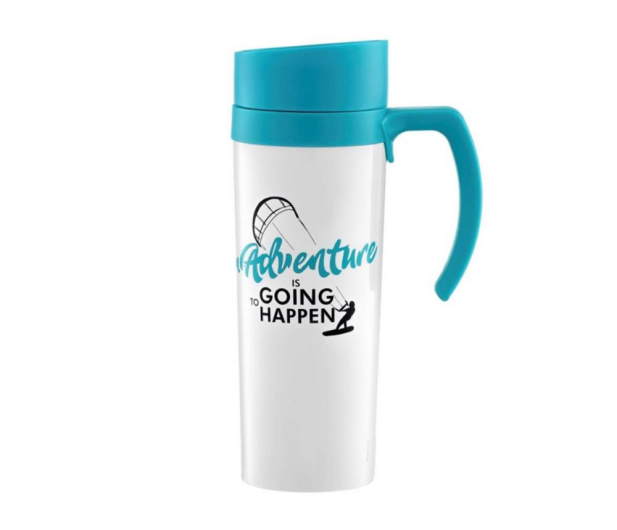 AMBITION Kubek termiczny Adventure Is Going To Happen 420 ml (99574) - 1457711 - zdjęcie